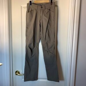 Sierra Designs Women’s Travel Outdoor Pants Small Brown Lightweight Hiking ( S )